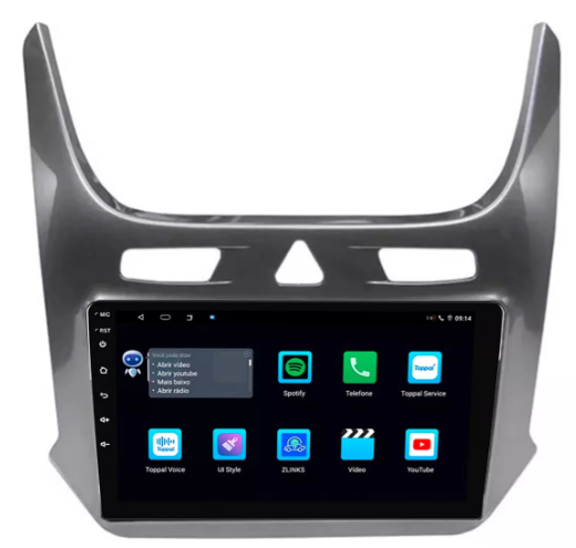 Multimidia Cobalt Lt Ltz 9p Android Octacore 4gb Carplay 4g