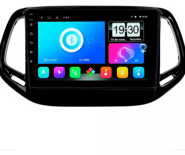 Multimidia Compass 9p Android Octacore 4GB Carplay