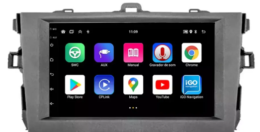 MULTIMÍDIA COROLLA 7P ANDROID