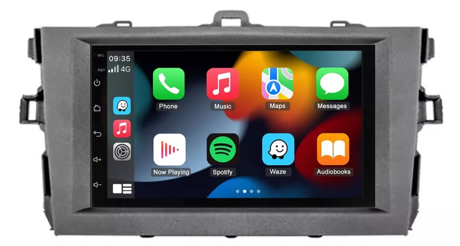 Multimidia Corolla 7p Android OctaCore 4gb Carplay Voz