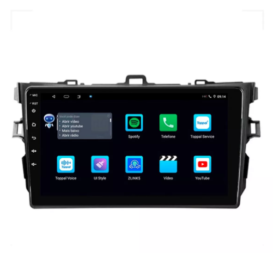 Multimidia Corolla 9p Android Octacore 4GB Carplay - COD 729