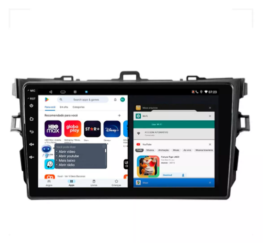 Multimidia Corolla 9p Android Octacore 4GB Carplay - COD 729