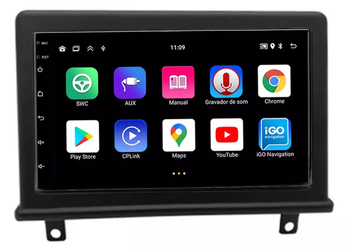 Multimidia Corsa Classic 7p Android Quadcore 2gb Carplay