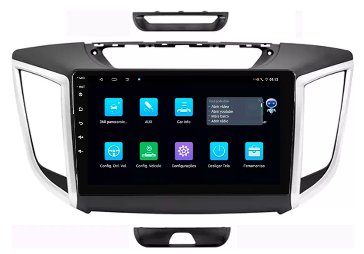 Multimidia Creta 9p Android 4gb Carplay
