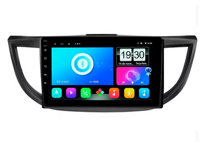 Multimidia Crv 9p Android Octacore 4GB Carplay