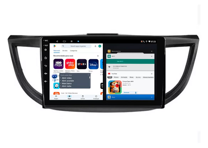 Multimidia Crv 9p Android Octacore 4GB Carplay