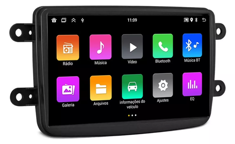 Multimidia Duster 7p Android Quadcore 2gb Carplay