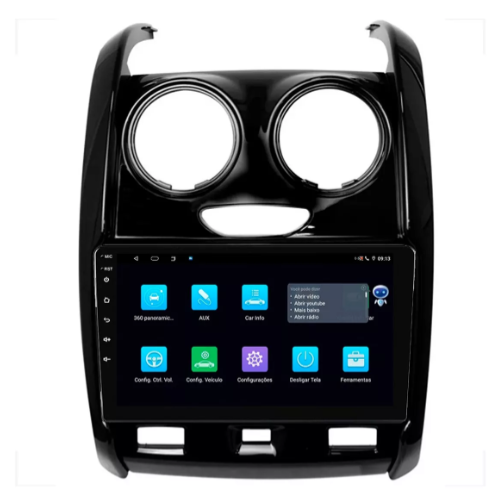 Multimidia Duster 9p Android Octacore 4GB Carplay - COD 695