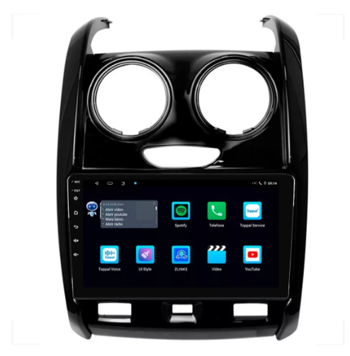 Multimidia Duster 9p Android Octacore 4GB Carplay - COD 695