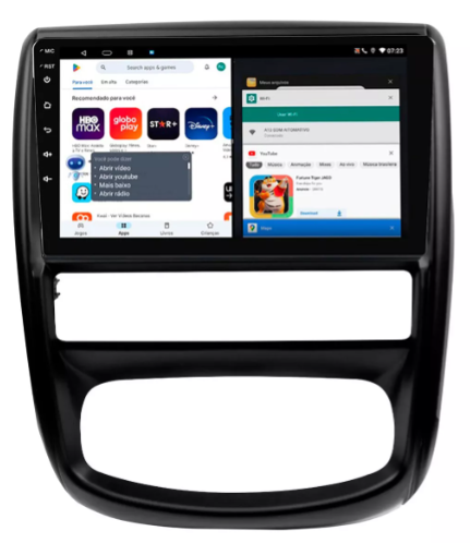 Multimidia Duster 9p Android Octacore 6gb Carplay 4g - COD 843