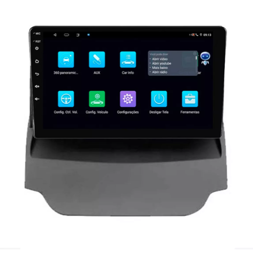 Multimidia Ecosport 9p Android Octacore 4GB Carplay