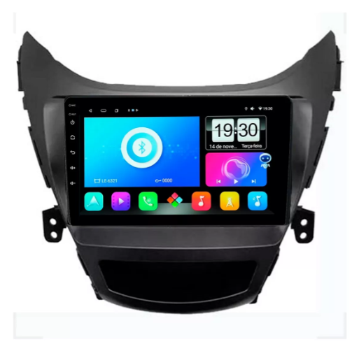 Multimidia Elantra 9p Android Octacore 4GB Carplay