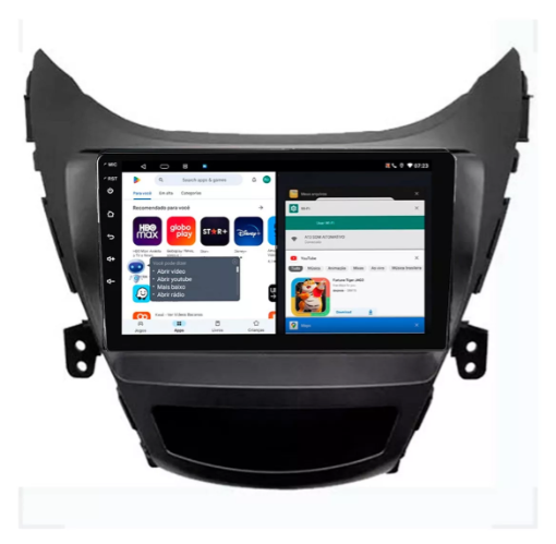 Multimidia Elantra 9p Android Octacore 4GB Carplay