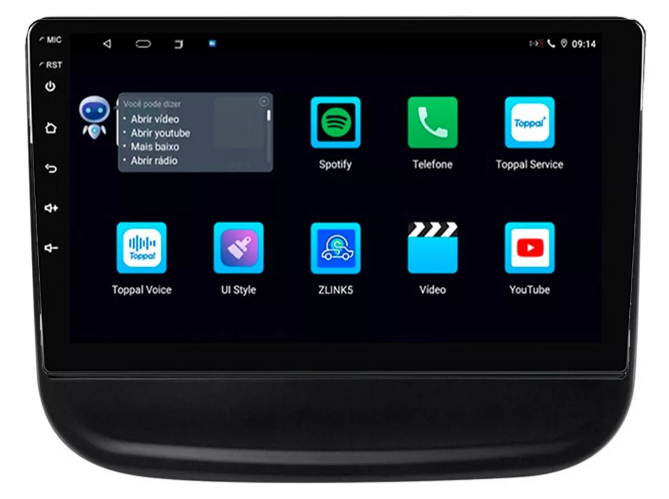 Multimidia Equinox 9p Android Octacore 4GB Carplay