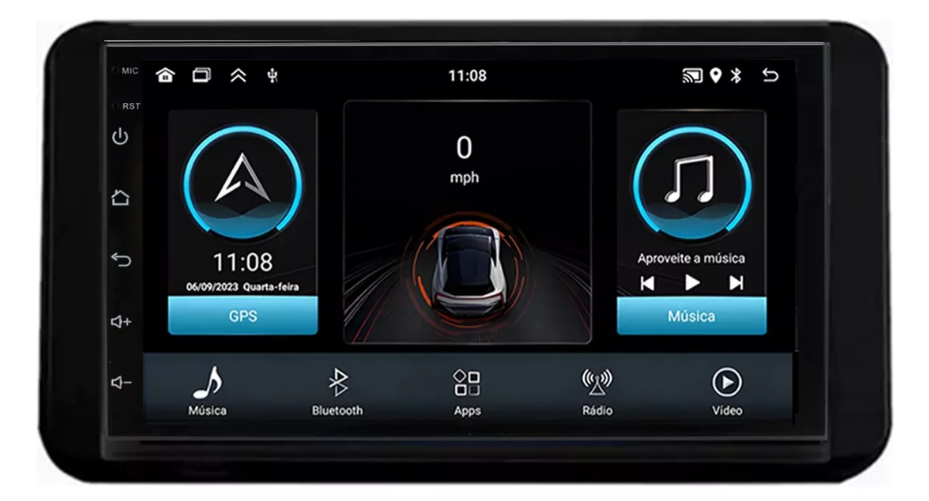 Multimidia Etios 7p Android Quadcore 2gb Carplay