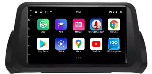 MULTIMÍDIA FIAT ARGO 7P ANDROID