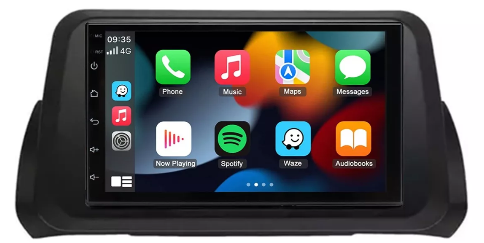 Multimidia Fiat Argo 7p Android OctaCore 4gb Carplay Voz