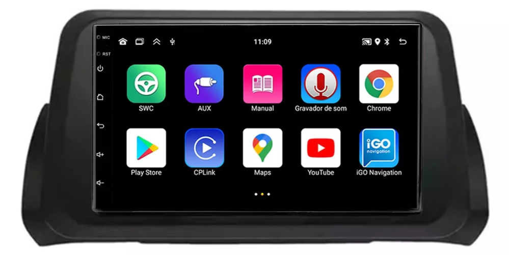 Multimidia Fiat Argo 7p Android Quadcore 2gb Carplay