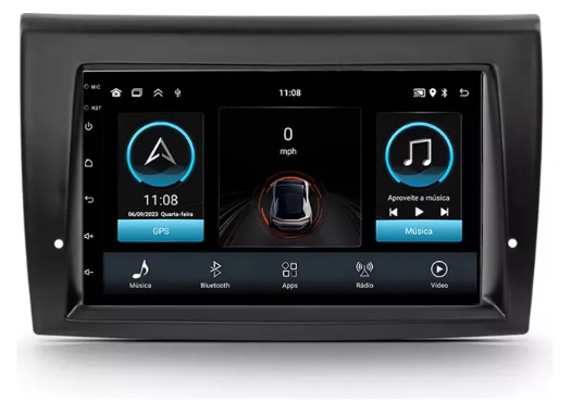 MULTIMÍDIA FIAT BRAVO 7P ANDROID