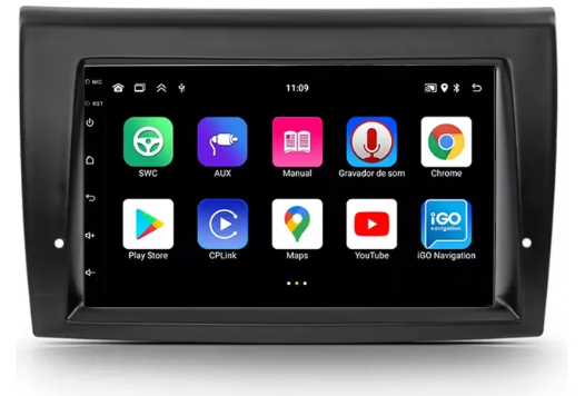 MULTIMÍDIA FIAT BRAVO 7P ANDROID