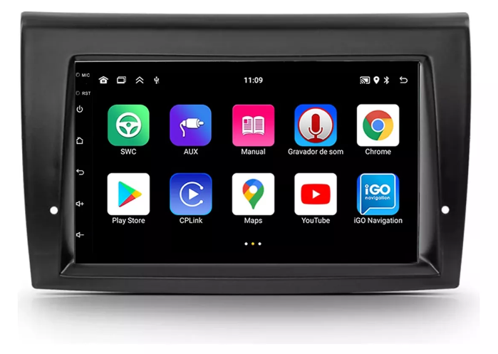 Multimidia Fiat Bravo 7p Android Quadcore 2gb Carplay