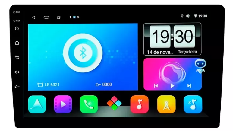 Multimidia Fiat Bravo 9p Android Octacore 4GB Carplay