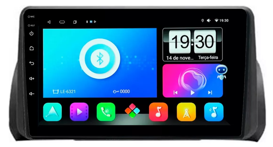Multimidia Fiat Cronos 9p Android Octacore 6gb Carplay 4g - COD 747