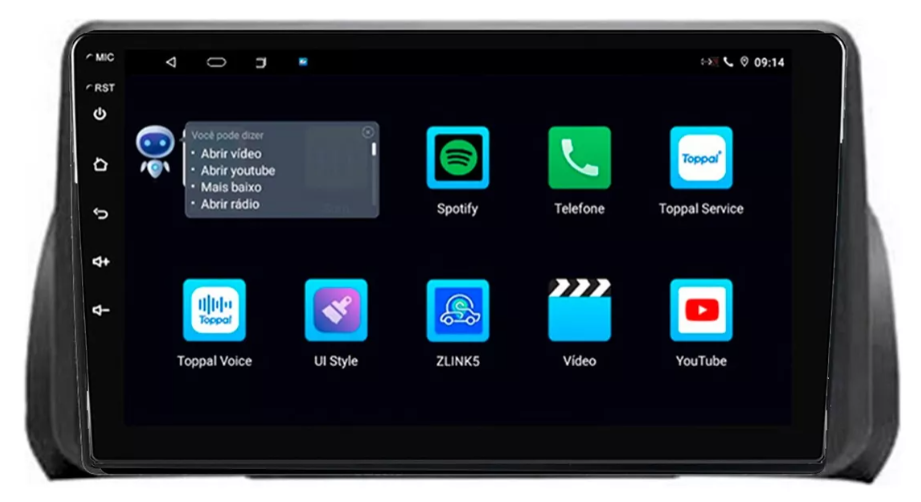 Multimidia Fiat Cronos 9p Android Octacore 6gb Carplay 4g - COD 747