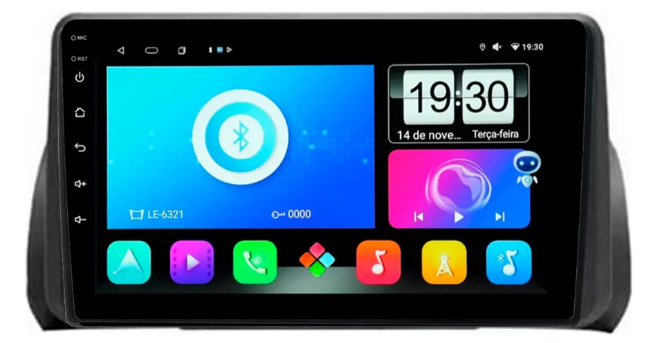 Multimidia Fiat Cronos 9p Android Octacore 6gb Carplay 4g - COD 995