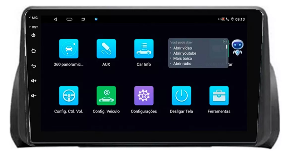 Multimidia Fiat Cronos 9p Android Quadcore 2gb Carplay