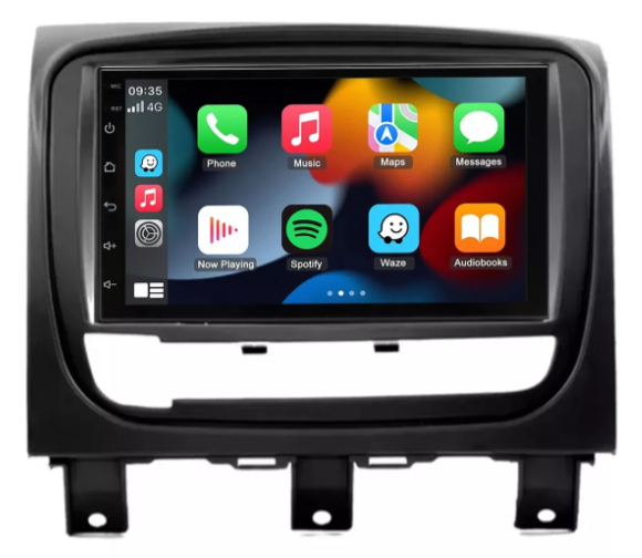 Multimidia Fiat Idea 7p Android OctaCore 4gb Carplay Voz