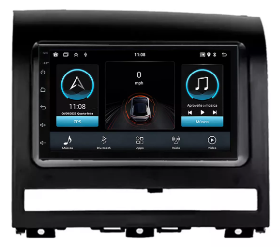 Multimidia Fiat Idea 7p Android Quadcore 2gb Carplay