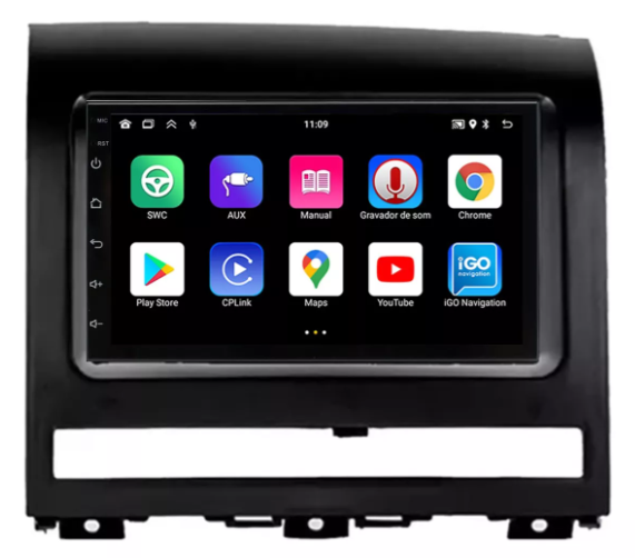 Multimidia Fiat Idea 7p Android Quadcore 2gb Carplay