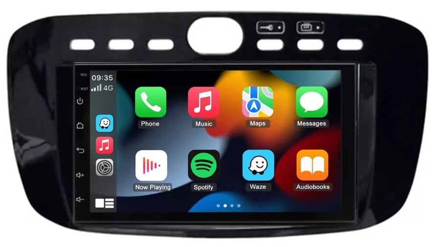 Multimidia Fiat Linea 7p Android OctaCore 4gb Carplay Voz