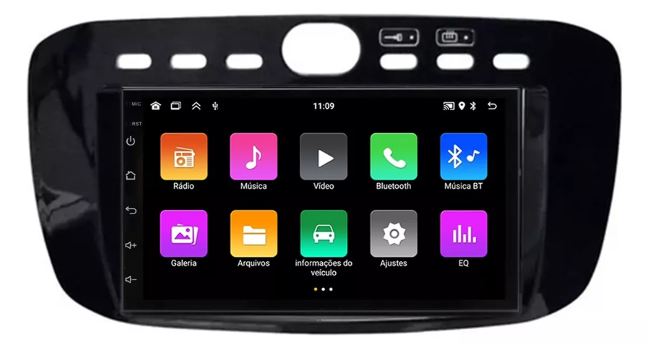 Multimidia Fiat Linea 7p Android Quadcore 2gb Carplay