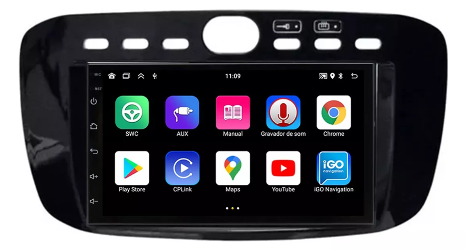 Multimidia Fiat Linea 7p Android Quadcore 2gb Carplay