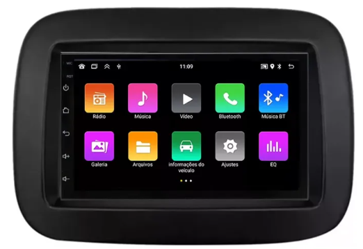 MULTIMÍDIA FIAT MOBI 7P ANDROID