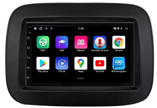 MULTIMÍDIA FIAT MOBI 7P ANDROID