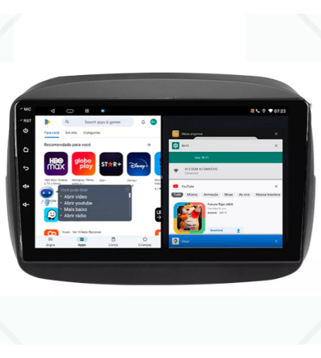 Multimidia Fiat Mobi 9p Android Octacore 6gb Carplay 4g - COD 1005