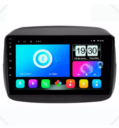 Multimidia Fiat Mobi 9p Android Octacore 6gb Carplay 4g - COD 737