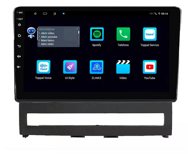 Multimidia Fiat Palio 9p Android Octacore 4gb Carplay 4g