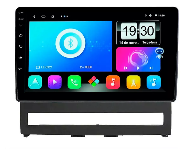 Multimidia Fiat Palio 9p Android Octacore 6gb Carplay 4g