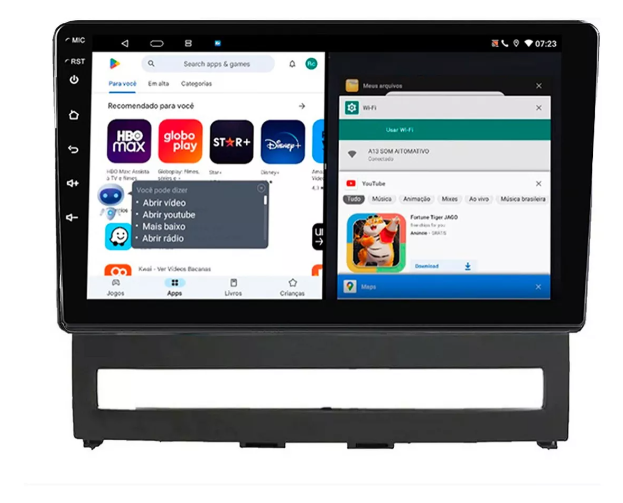 Multimidia Fiat Palio 9p Android Octacore 6gb Carplay 4g