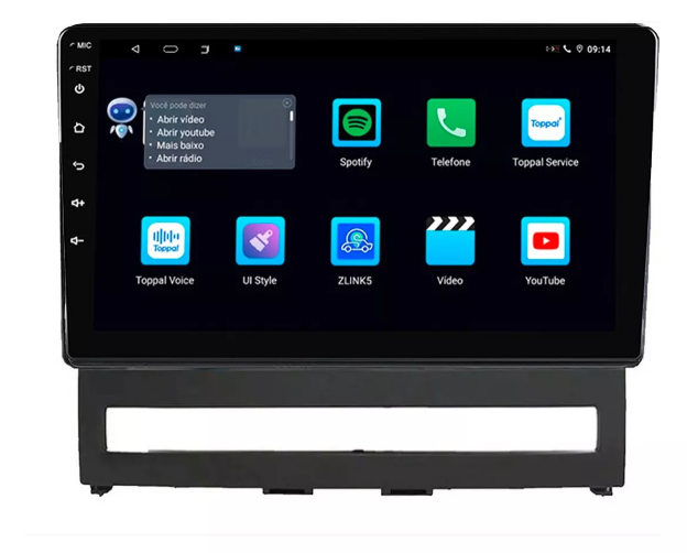 Multimidia Fiat Palio 9p Android 32gb Carplay