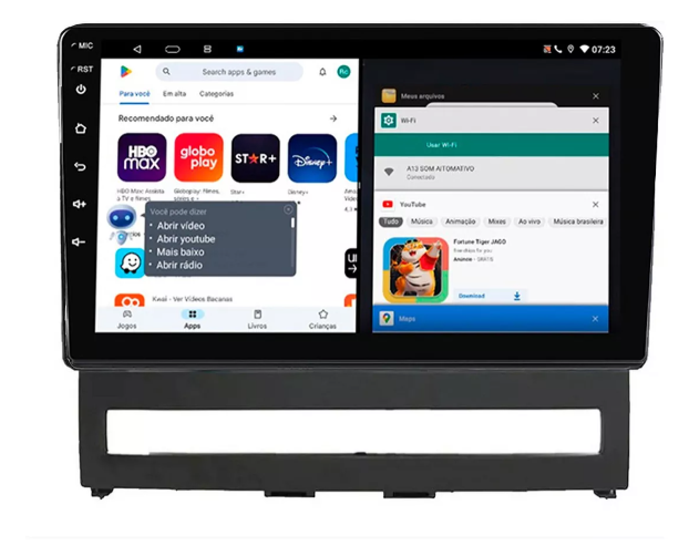 Multimidia Fiat Siena 9p Android Octacore 6gb Carplay 4g