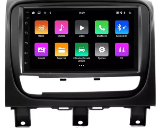 MULTIMÍDIA FIAT STRADA 7P ANDROID