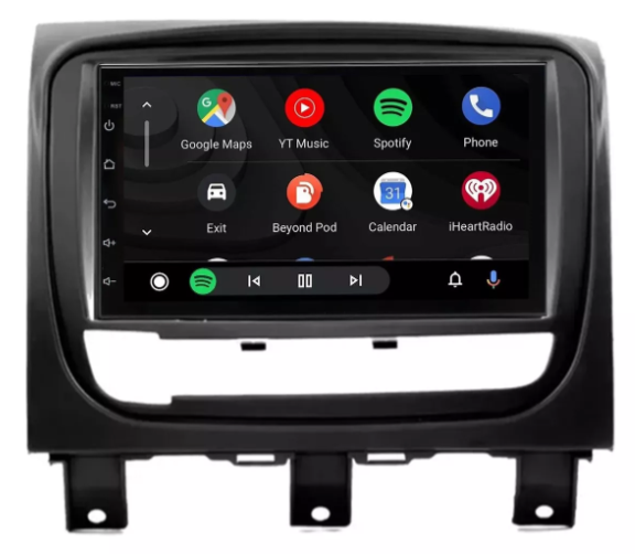 Multimidia Fiat Strada 7p Android OctaCore 4gb Carplay Voz - COD 299