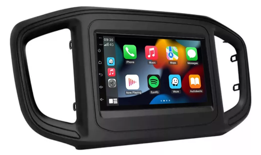 Multimidia Fiat Strada 7p Android OctaCore 4gb Carplay Voz - COD 405