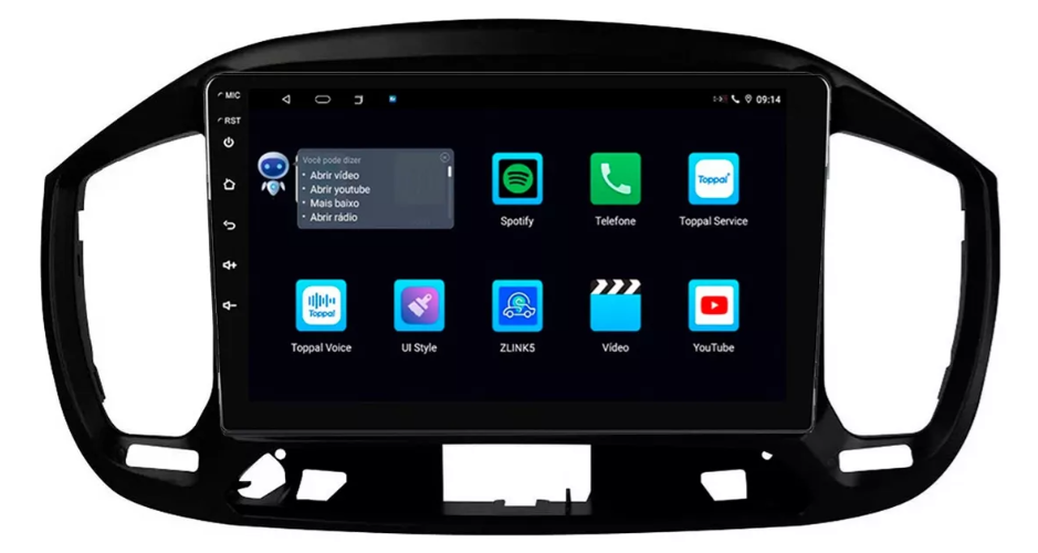 Multimidia Fiat Uno 9p Android Quadcore 2gb Carplay