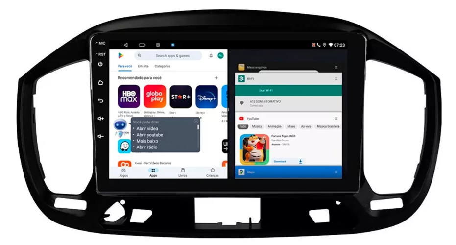 Multimidia Fiat Uno 9p Android Quadcore 2gb Carplay